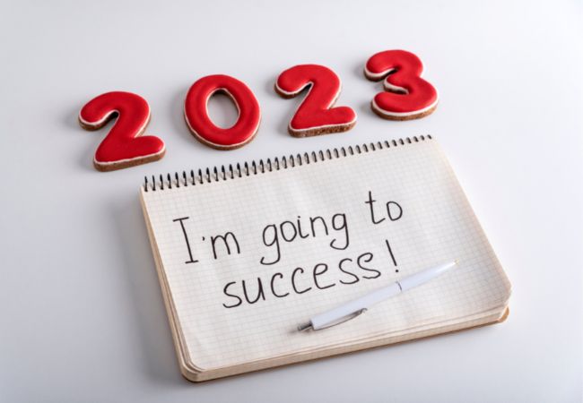New Year 2023 I'm going to success