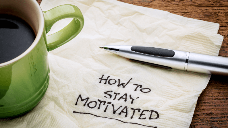 Stay motivated while working remotely